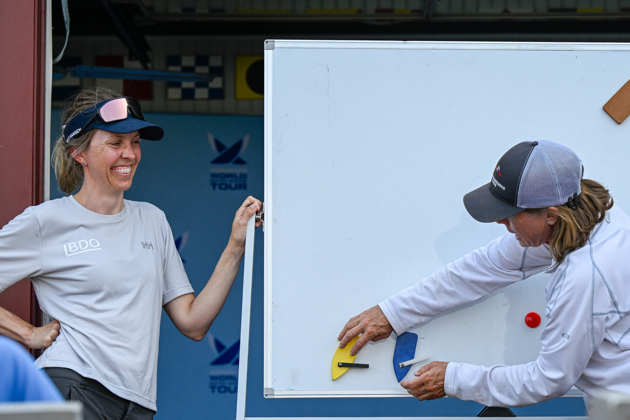 Late afternoon racing